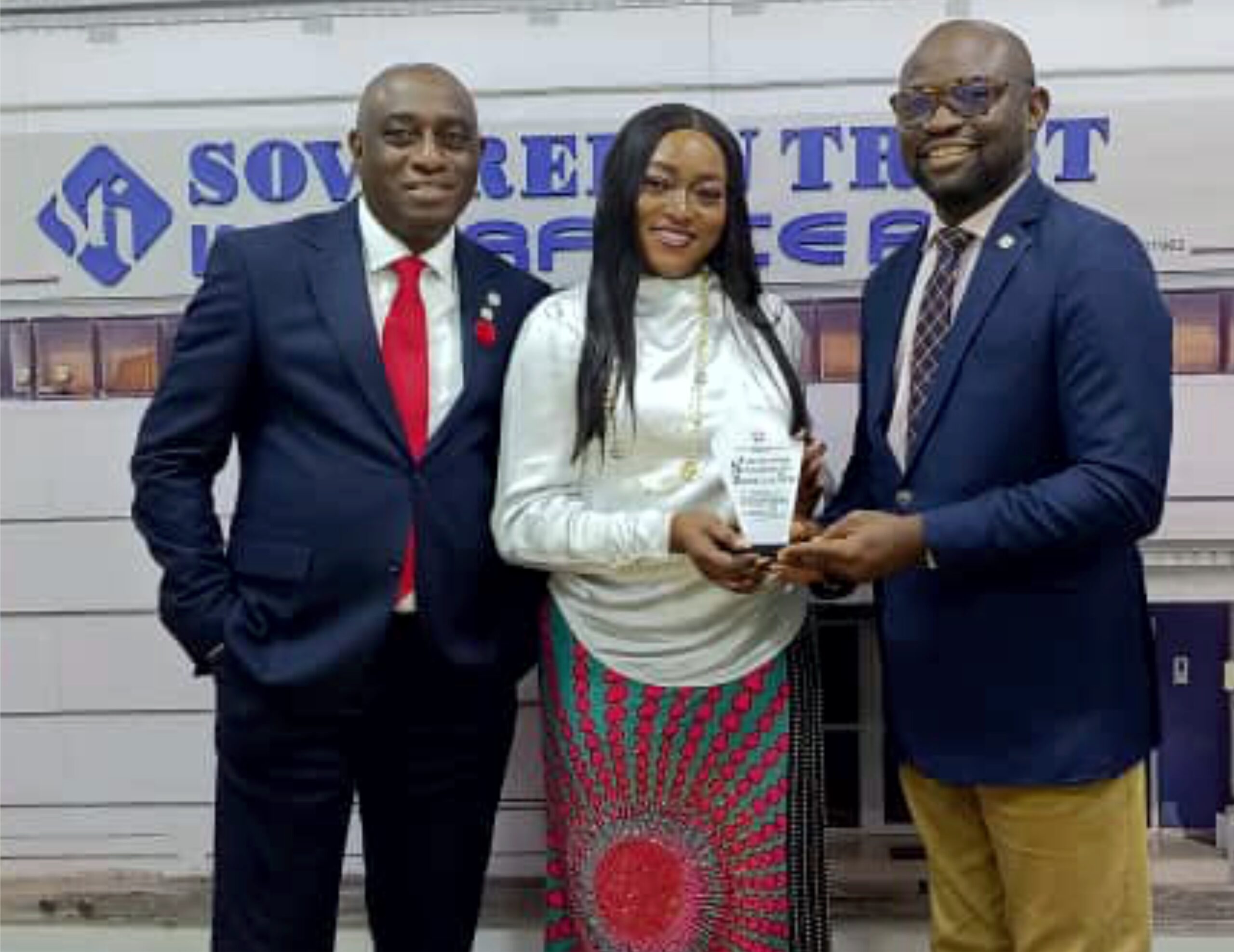 Photo: Sovereign Trust Insurance gets kudos for fight against cancer