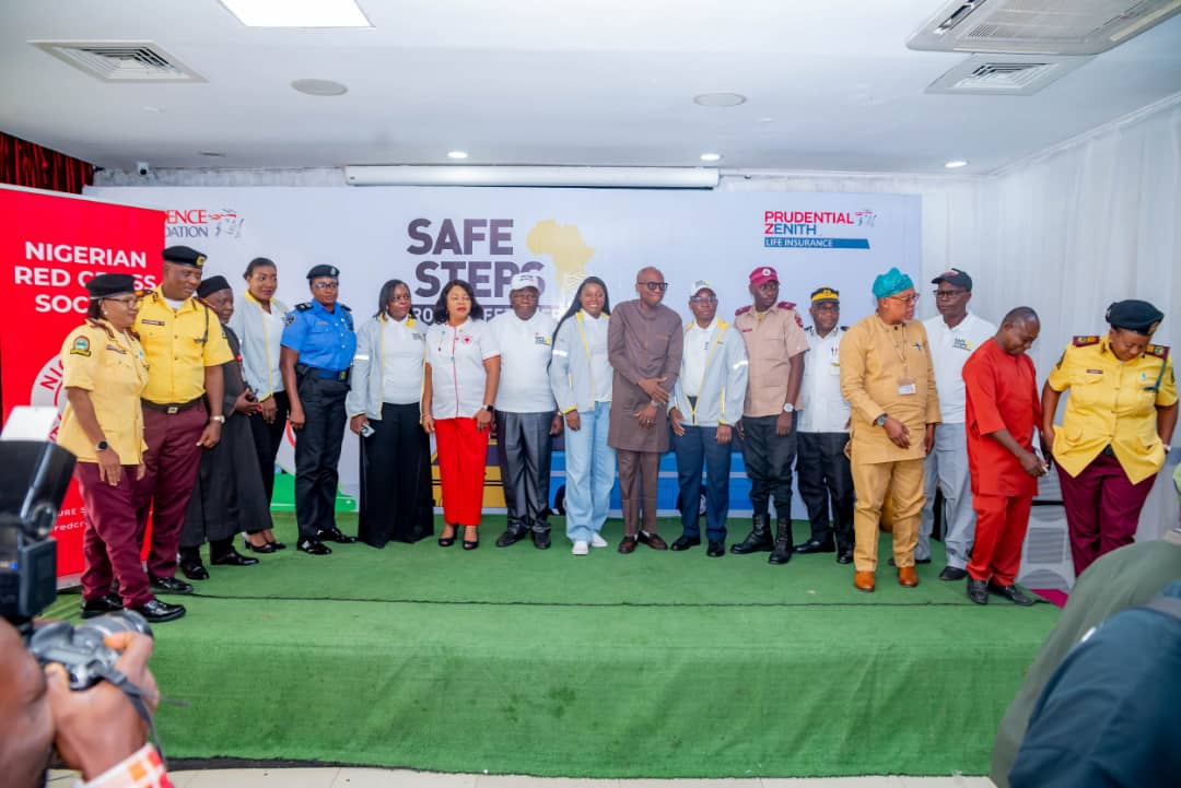 Prudence Foundation, Prudential Zenith Life Insurance, Nigerian Red Cross Society launch ‘Safe Steps’ to revolutionize Nigeria’s road safety