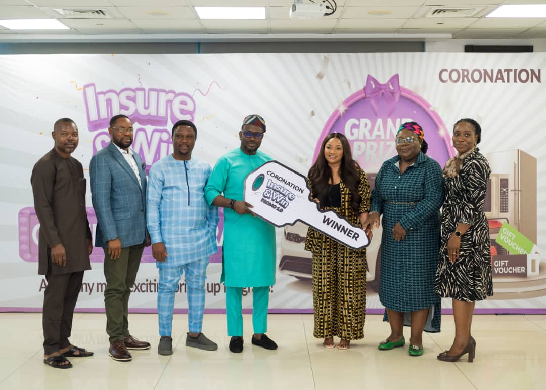 Coronation Insurance, Coronation Life Assurance present brand-new car to Insure & Win Grand prize Winner