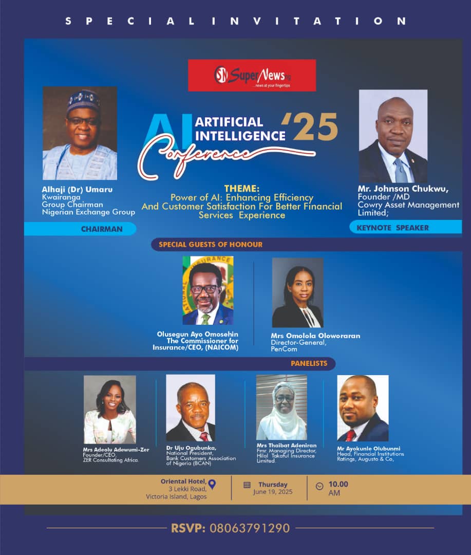 Chukwu Keynote, other speakers  for  SUPERNEWS AI confab ’25