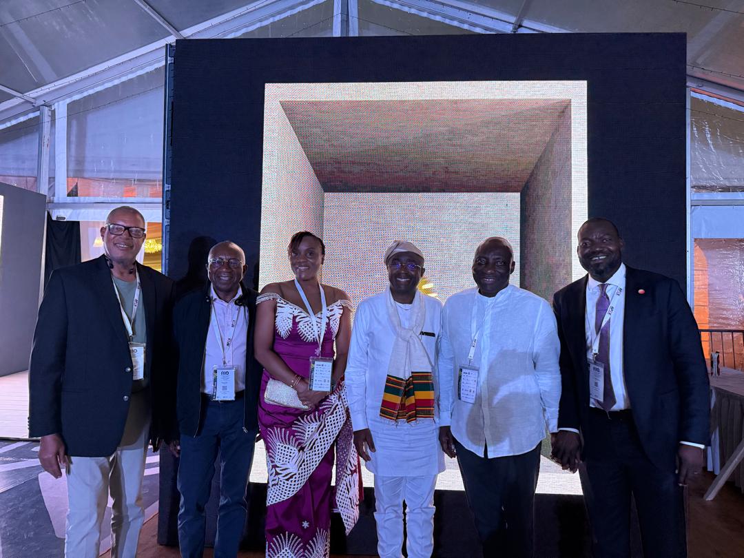 Photo: Ojumah, Oyetunji, Sogelola, Edeh with other dignitaries at ongoing AIO conference in Addis Ababa, Ethiopia