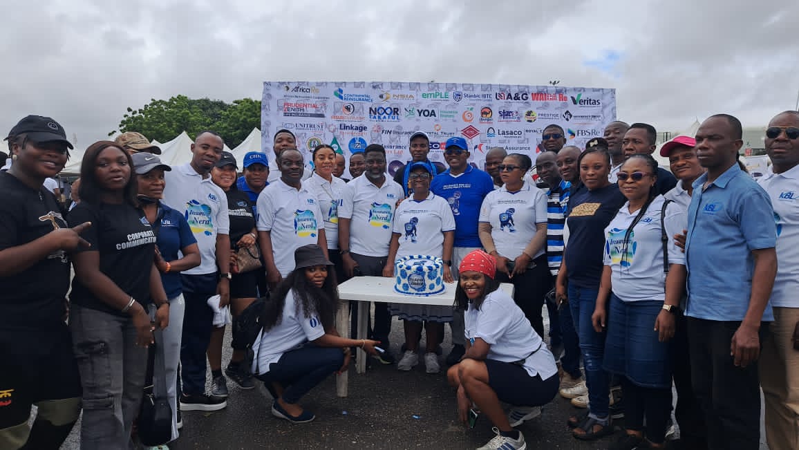 Photos: Members of KBL Insurance limited at 2025 Insurance Walk in Lagos