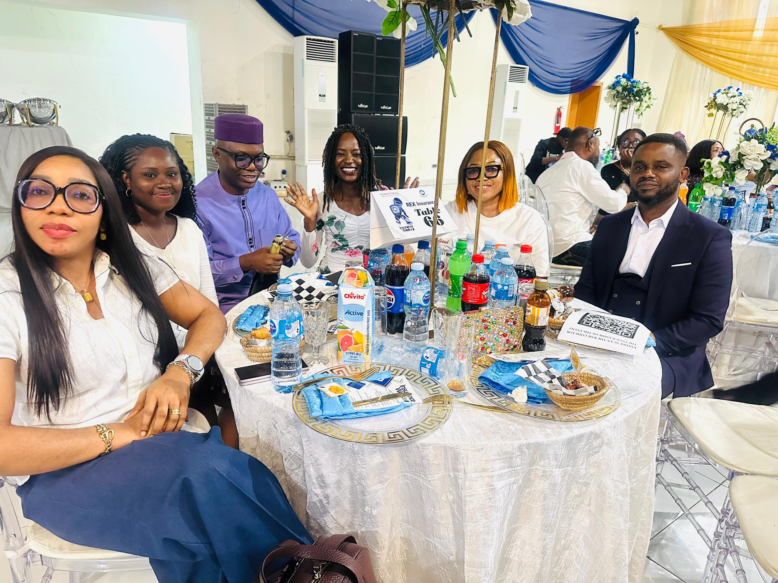 Photos: Rex Insurance staff at CIIN Insurance Week Gala Night in Lagos