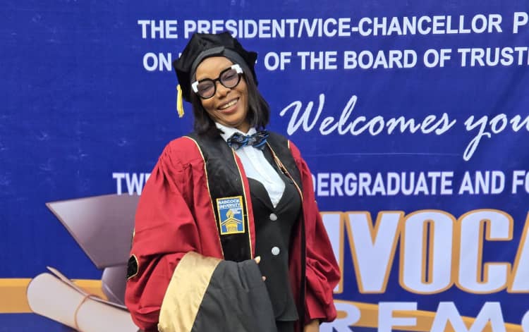 CIIN Abimbola Tiamiyu bags doctorate degree