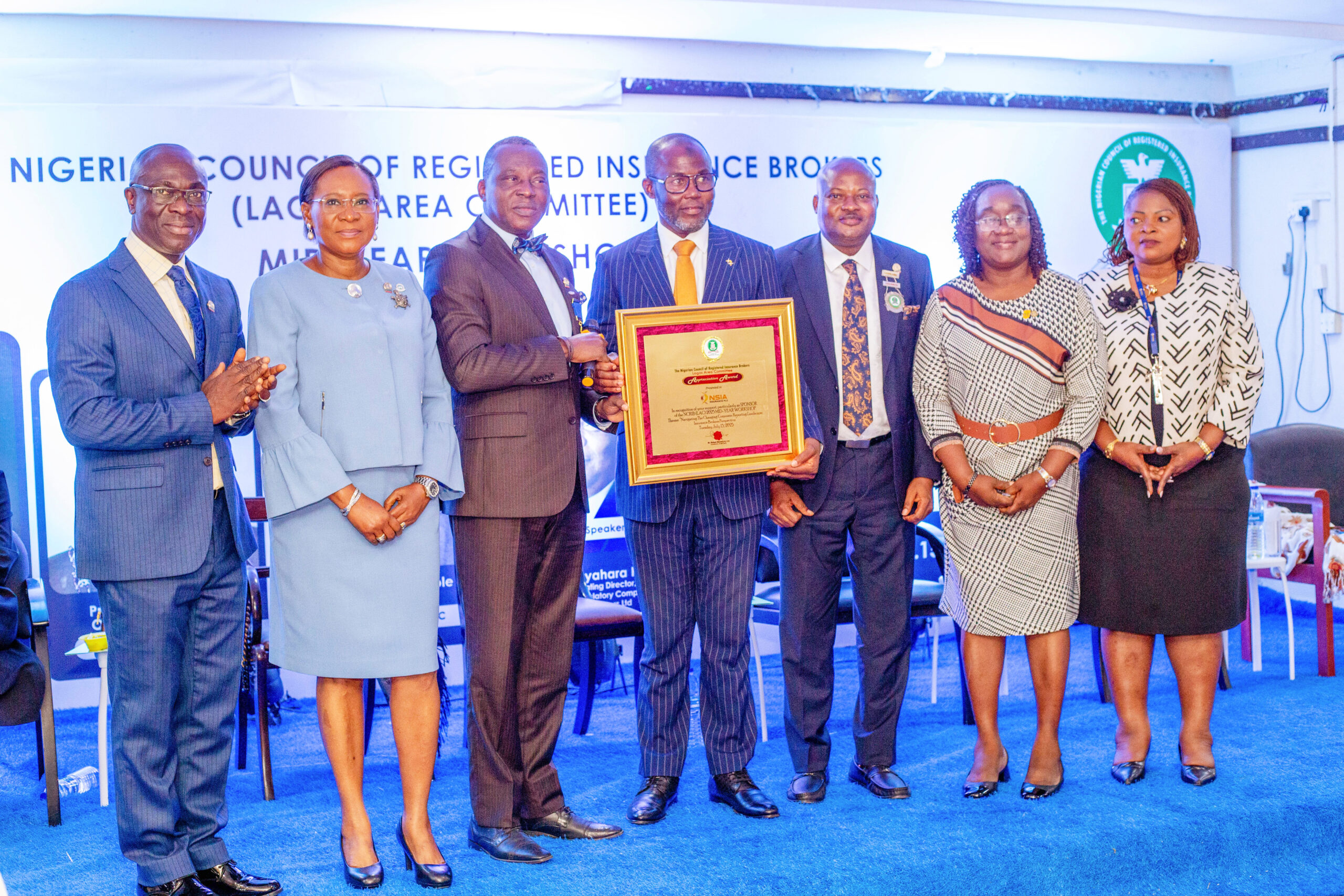 NSIA Insurance bonds with brokers at NCRIB-LAC 2025 Mid-Year Workshop