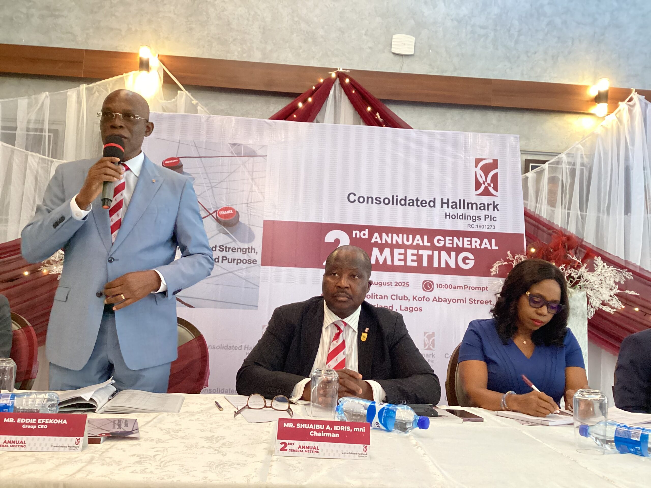 Photos: Faces at Consolidated Hallmark Holdings ongoing annual general meeting in Lagos