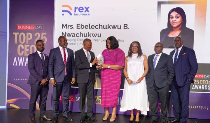 Rex Insurance Managing Director bags  Top 25 CEO Award