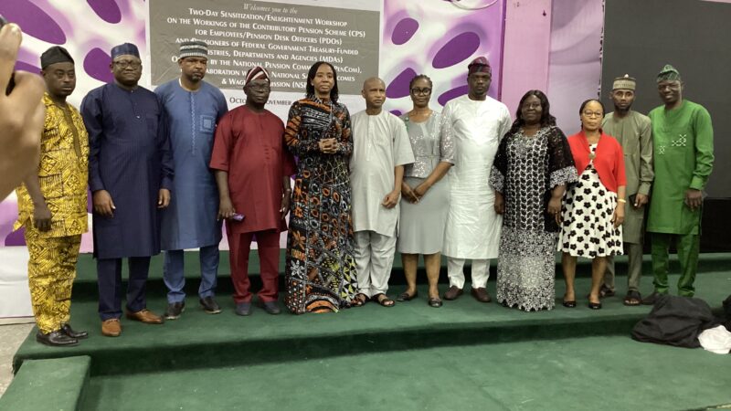 Photos: Faces at PenCom, National Salaries, Incomes & Wages Commission ongoing 2-day sensitization, enlightenment workshop on working of CPS for PDOs in Lagos