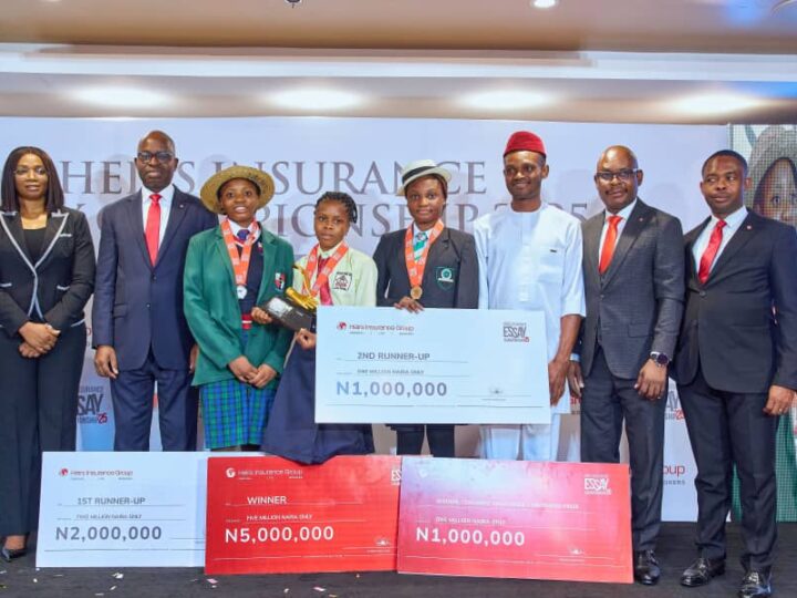 13-year-old Rhema-Love Abraham emerges winner of 2025 Heirs Insurance Essay Championship