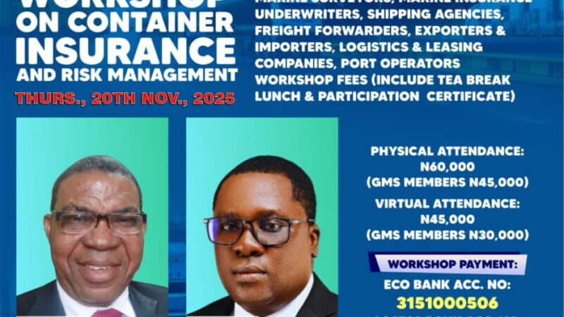 Guild of Marine Surveyors holds workshop on container insurance, risk management