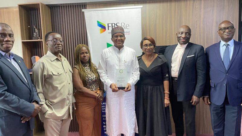 FBS Re. Chairman Bala  Zakariyau applauds NAIPE on appreciation awards