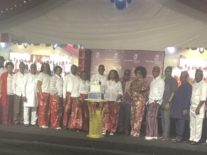 Photos: Faces at ongoing Consolidated Hallmark Holdings afro fusion party in Lagos