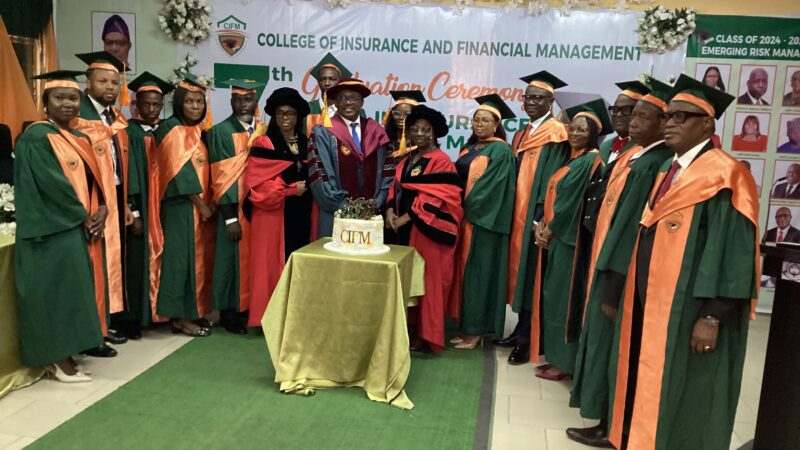College of Insurance and Financial Management produces 18 diploma graduates