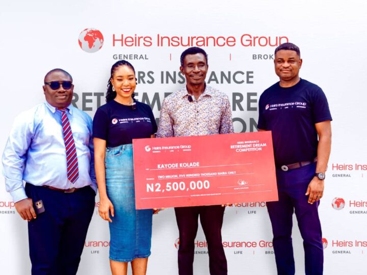 51-Year-Old Kayode Kolade wins inaugural Heirs Insurance retirement dream competition