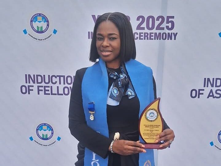 Professionals felicitate Dr. Chizoba Ehiogu on award of CIIN Fellow
