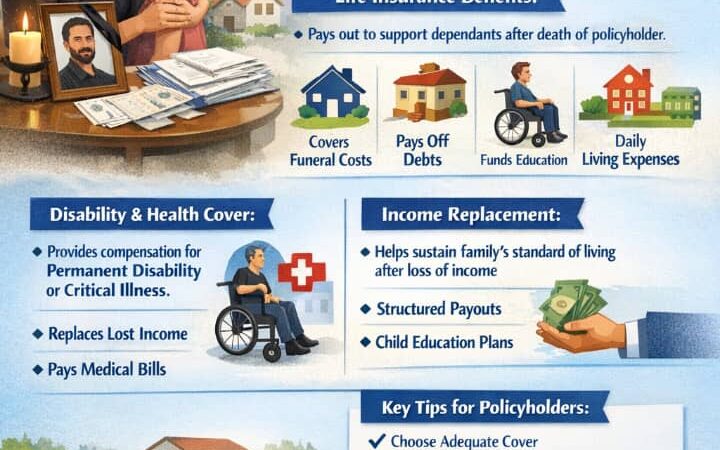 Can insurance help my family if something happens to me?