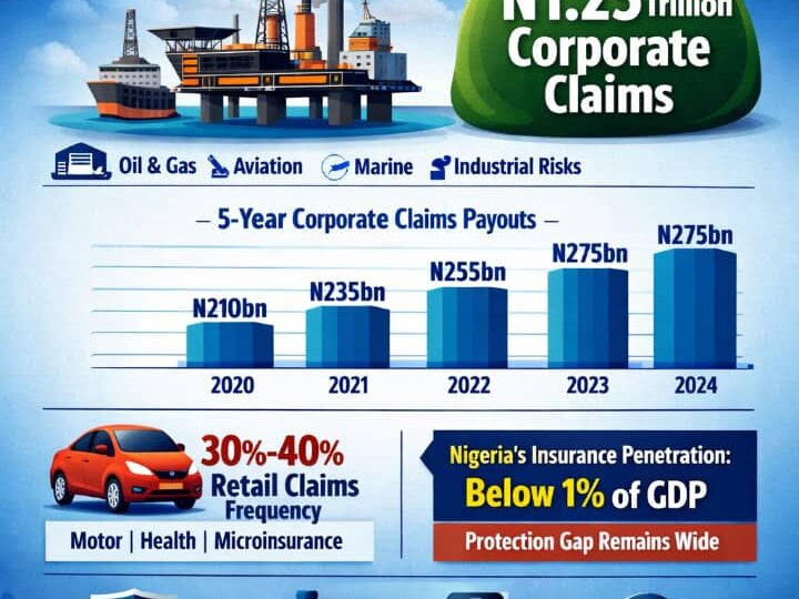 Corporates get 70% of insurance claims as most Nigerians remain uninsured